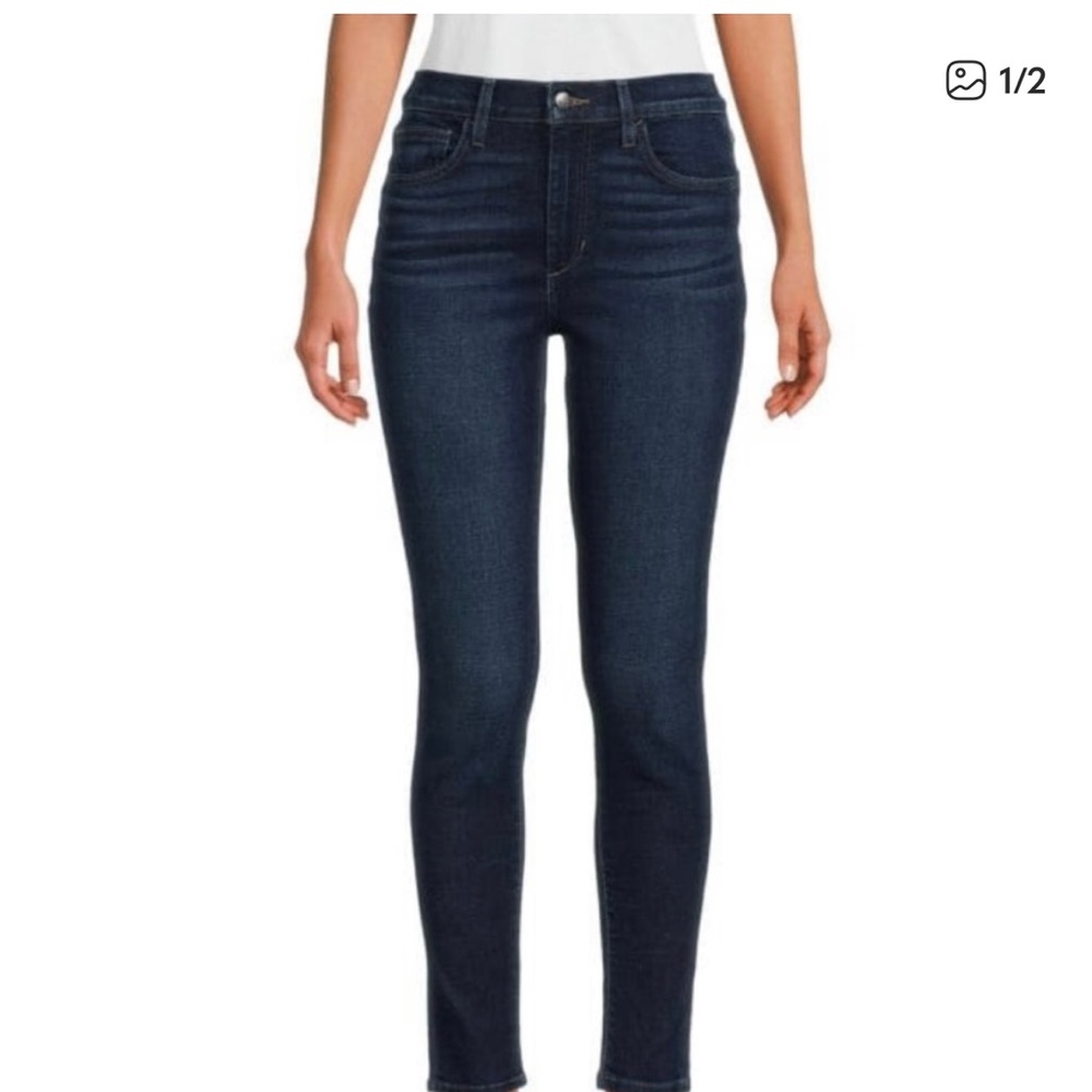 Joe's Jeans Dark Indigo High Rise Ankle